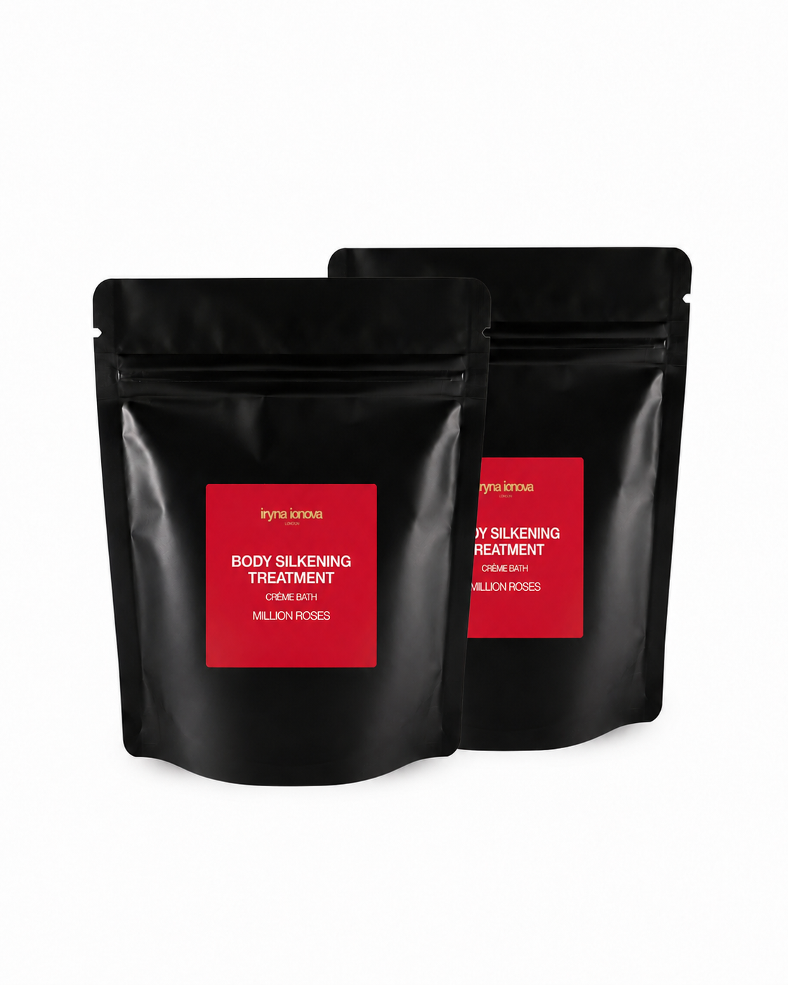 Body Silkening Treatment Crème Bath — Million Roses Refill Pouch Couple